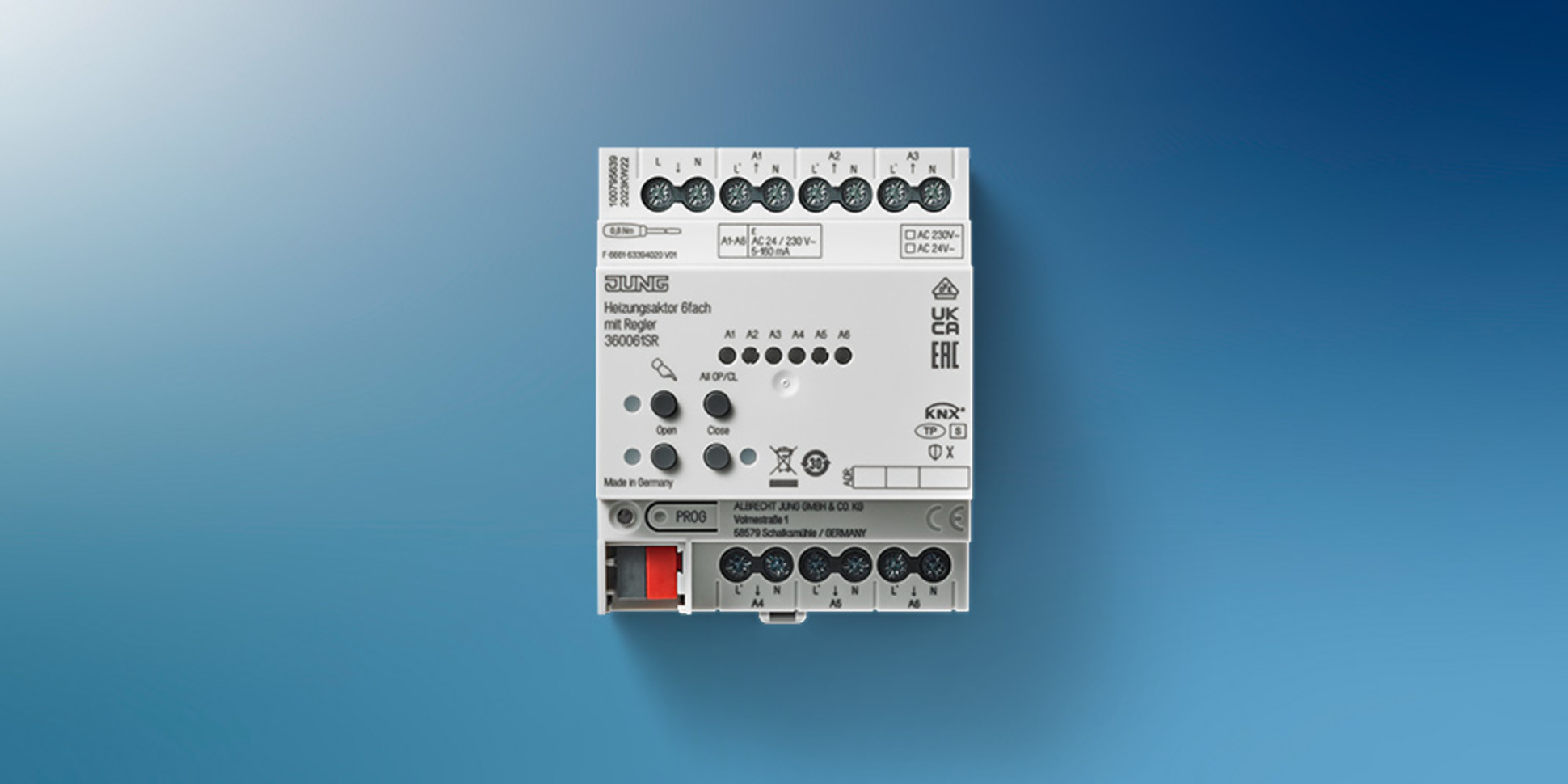 KNX Heizungsaktor 6-fach bei ESH Elektro Service Henninger GmbH in Salzatal OT Pfützthal
